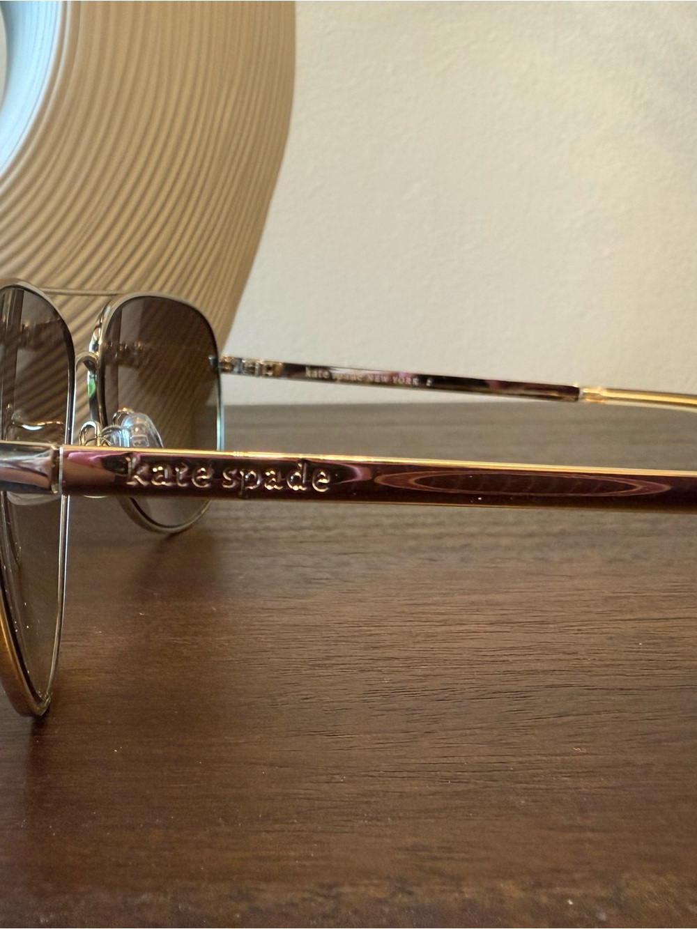 New Kate Spade Emmaline aviator sunglasses - Picture 3 of 9